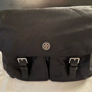 Tory Burch Black Messenger Bag for Men
